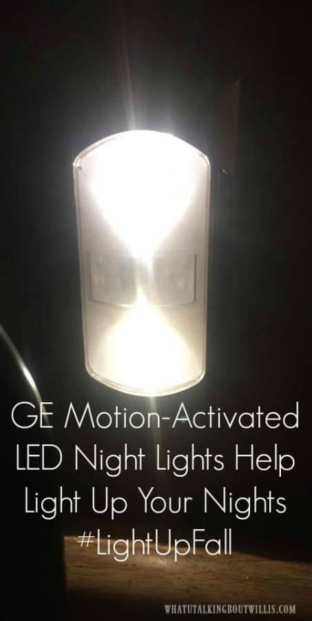GE Motion-Activated LED Night Lights Help Light Up Your Nights #LightUpFall @BeckyWillis @jascoproducts