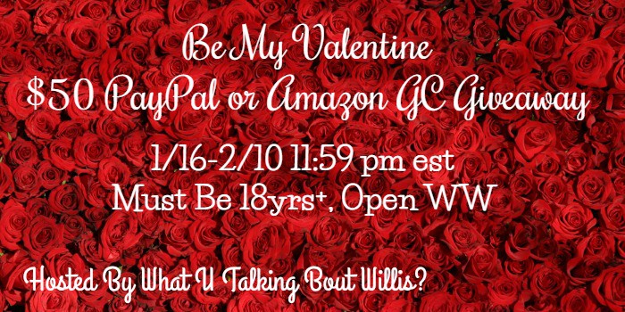 be my valentine 50 giveaway