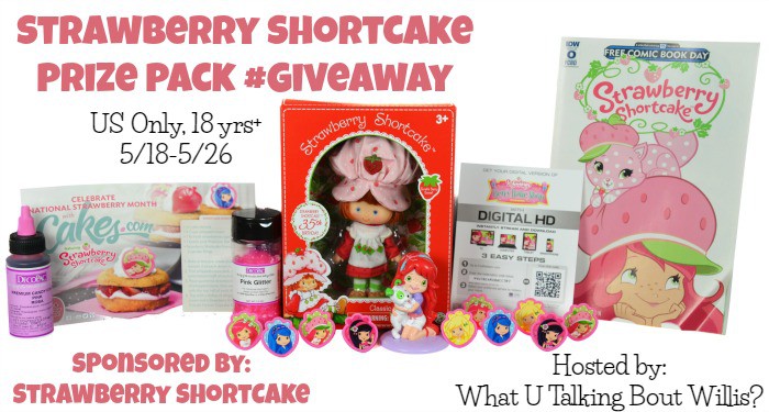 strawberry shortcake prize pack