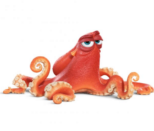 Hank voiced by Ed O'Neil