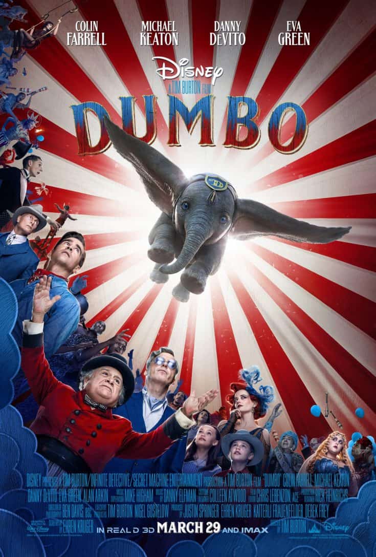 Live-Action DUMBO - New Trailer & Poster Now Available!!!